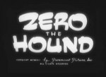 Zero The Hound (1941) afişi