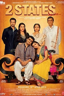 2 States (2014) afişi