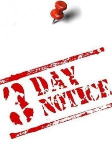 3 Day Notice (2010) afişi