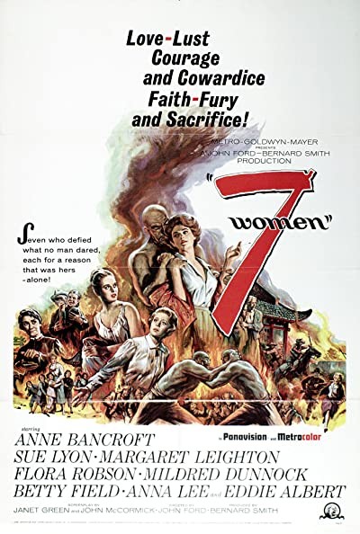 7 Women (1966) afişi 7 Women (1966) afişi