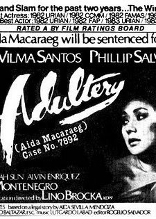 Adultery (aida Macaraeg Case No. 7892) (1984) afişi
