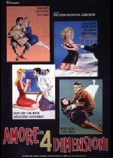Amore In Quattro Dimensioni (1964) afişi Amore In Quattro Dimensioni (1964) afişi