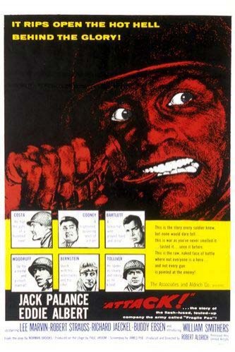 Attack (1956) afişi Attack (1956) afişi