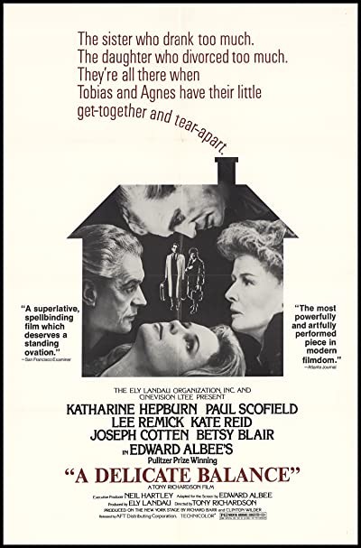 A Delicate Balance (1973) afişi A Delicate Balance (1973) afişi