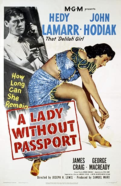 A Lady Without Passport (1950) afişi A Lady Without Passport (1950) afişi