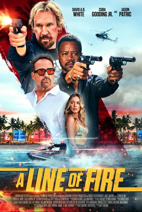 A Line of Fire (2025) afişi A Line of Fire (2025) afişi