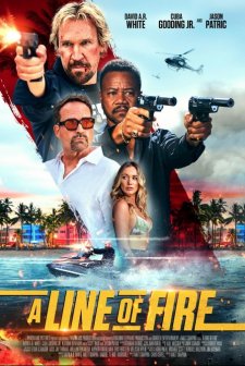 A Line of Fire (2025) afişi