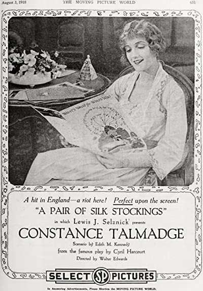 A Pair of Silk Stockings (1918) afişi A Pair of Silk Stockings (1918) afişi
