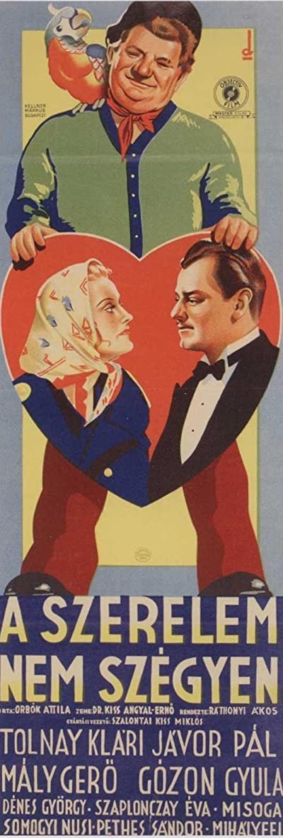 A Szerelem Nem Szégyen (1940) afişi A Szerelem Nem Szégyen (1940) afişi