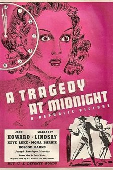 A Tragedy At Midnight (1942) afişi