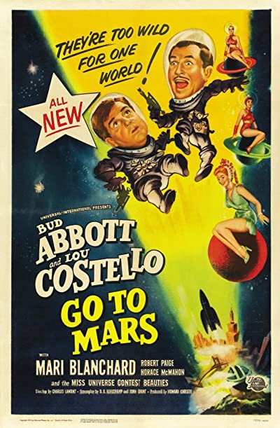 Abbott And Costello Go To Mars (1953) afişi Abbott And Costello Go To Mars (1953) afişi