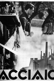 Acciaio (1933) afişi