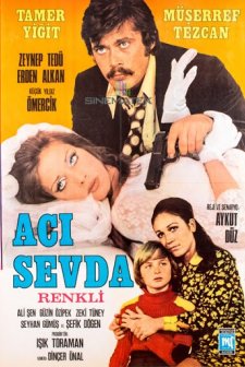 Acı Sevda (1972) afişi