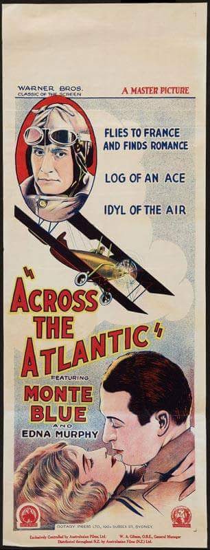 Across the Atlantic (1928) afişi Across the Atlantic (1928) afişi