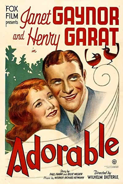 Adorable (1933) afişi Adorable (1933) afişi