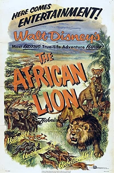 Afrikalı Aslan (1955) afişi Afrikalı Aslan (1955) afişi