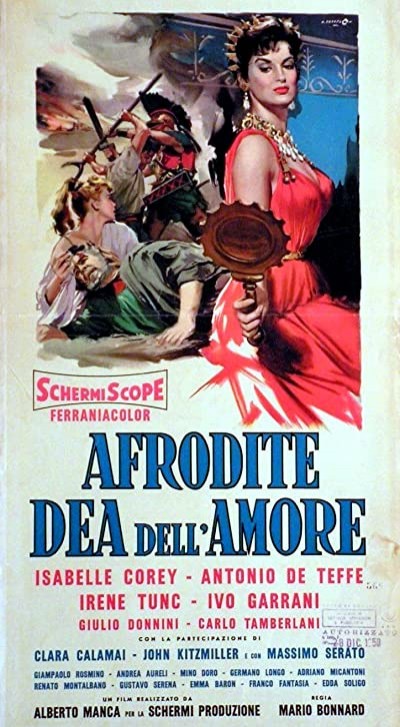 Afrodite, Dea Dell'amore (1958) afişi Afrodite, Dea Dell'amore (1958) afişi
