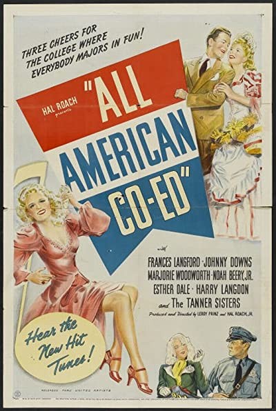 All-american Co-ed (1941) afişi All-american Co-ed (1941) afişi