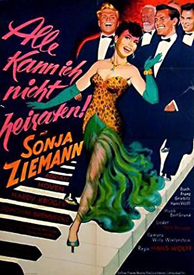 Alle Kann Ich Nicht Heiraten (1952) afişi Alle Kann Ich Nicht Heiraten (1952) afişi