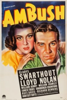 Ambush (1939) afişi