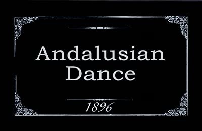 Andalusian Dance (1896) afişi Andalusian Dance (1896) afişi