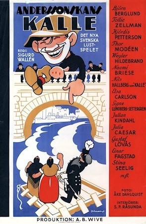 Anderssonskans Kalle (1934) afişi Anderssonskans Kalle (1934) afişi