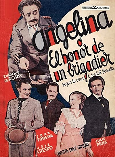Angelina O El Honor De Un Brigadier (1935) afişi Angelina O El Honor De Un Brigadier (1935) afişi