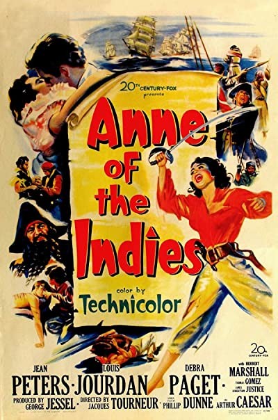Anne Of The ındies (1951) afişi Anne Of The ındies (1951) afişi