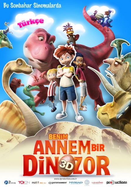 Benim Annem Bir Dinozor (2012) afişi