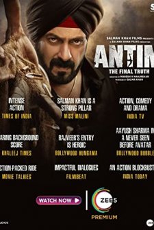 Antim: The Final Truth (2021) afişi