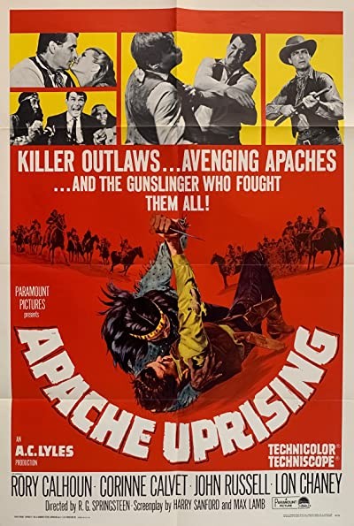 Apache Uprising (1965) afişi Apache Uprising (1965) afişi