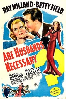 Are Husbands Necessary? (1942) afişi