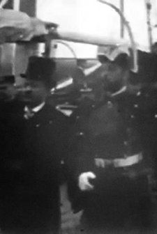 Arrival Of Prince Henry (of Prussia) And President Roosevelt At Shooter's Island (1902) afişi