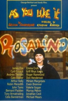 As You Like It (1992) afişi