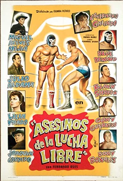 Asesinos De La Lucha Libre (1962) afişi Asesinos De La Lucha Libre (1962) afişi