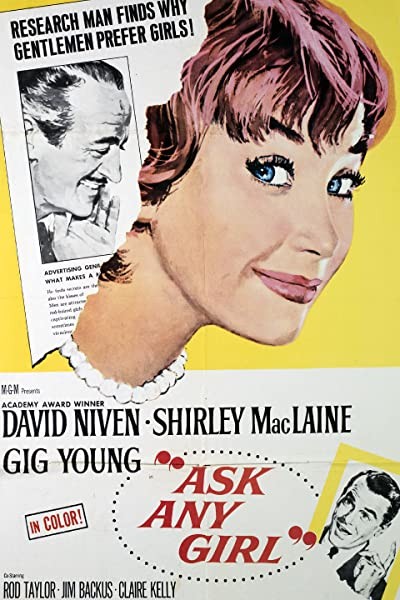 Ask Any Girl (1959) afişi Ask Any Girl (1959) afişi