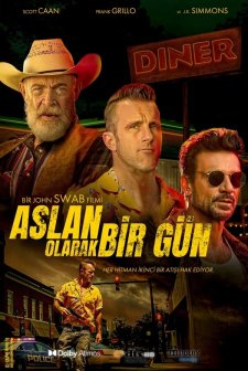 Aslan Olarak Bir Gün (2023) afişi