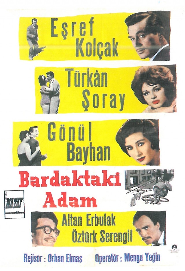 Bardaktaki Adam (1962) afişi Bardaktaki Adam (1962) afişi