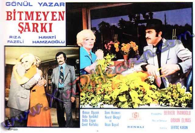 Bitmeyen şarkı (1976) afişi Bitmeyen şarkı (1976) afişi