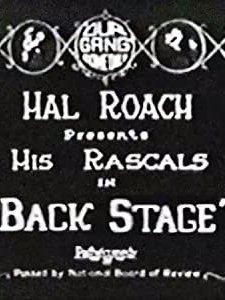 Back Stage (1923) afişi