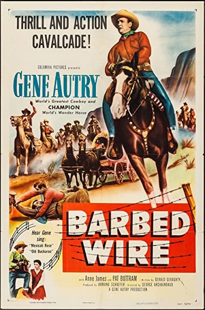Barbed Wire (1952) afişi Barbed Wire (1952) afişi