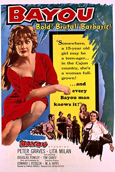 Bayou (1957) afişi Bayou (1957) afişi