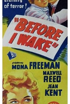 Before I Wake (1955) afişi