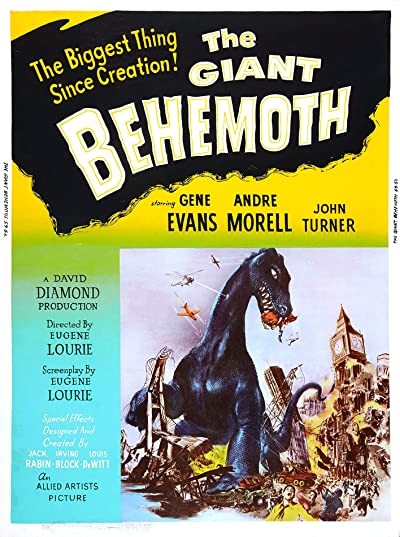 Behemoth the Sea Monster (1959) afişi Behemoth the Sea Monster (1959) afişi