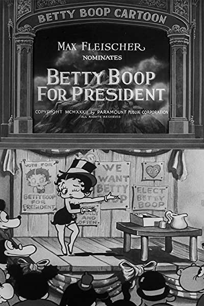 Betty Boop For President (1932) afişi Betty Boop For President (1932) afişi