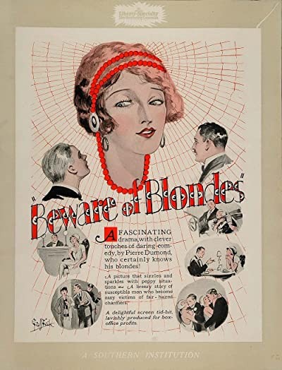 Beware Of Blondes (1928) afişi Beware Of Blondes (1928) afişi