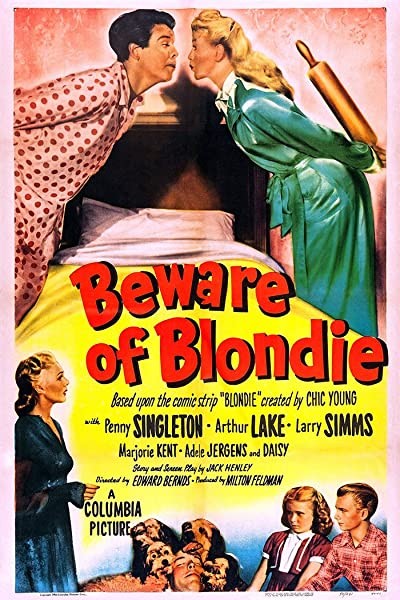 Beware Of Blondie (1950) afişi Beware Of Blondie (1950) afişi