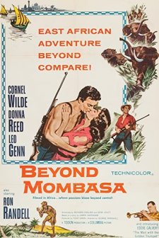 Beyond Mombasa (1956) afişi
