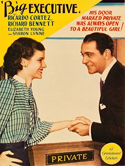 Big Executive (1933) afişi Big Executive (1933) afişi