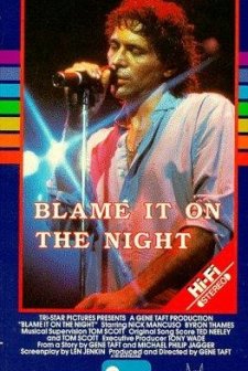 Blame It On The Night (1984) afişi